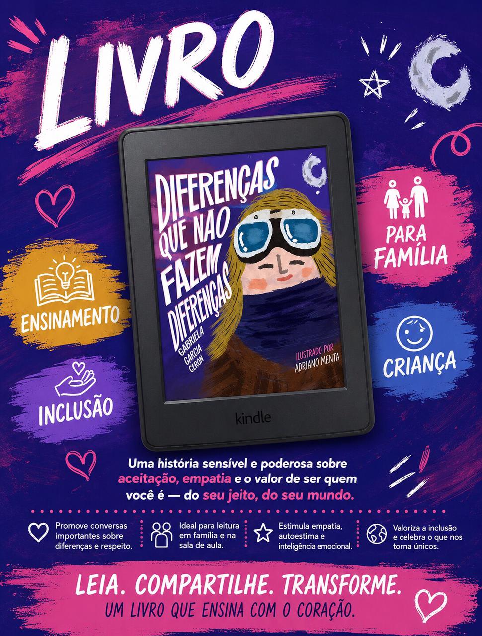 Diferenças que não fazem diferenças - Divulgue seu livro
