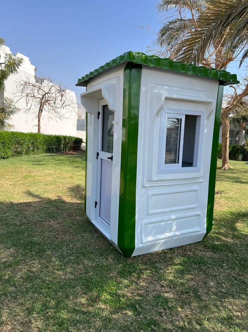 كشك حراسه مربع 1.5 * 1.5 م