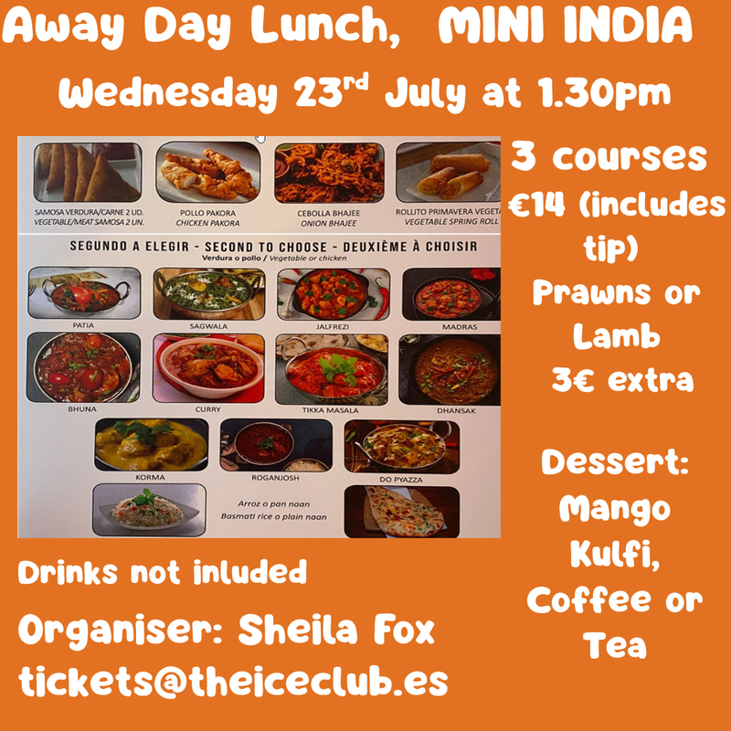 AWAY DAY LUNCH MINI INDIA
