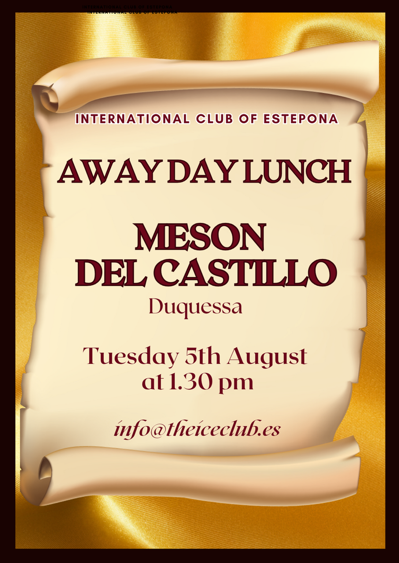 AWAY DAY LUNCH MESON