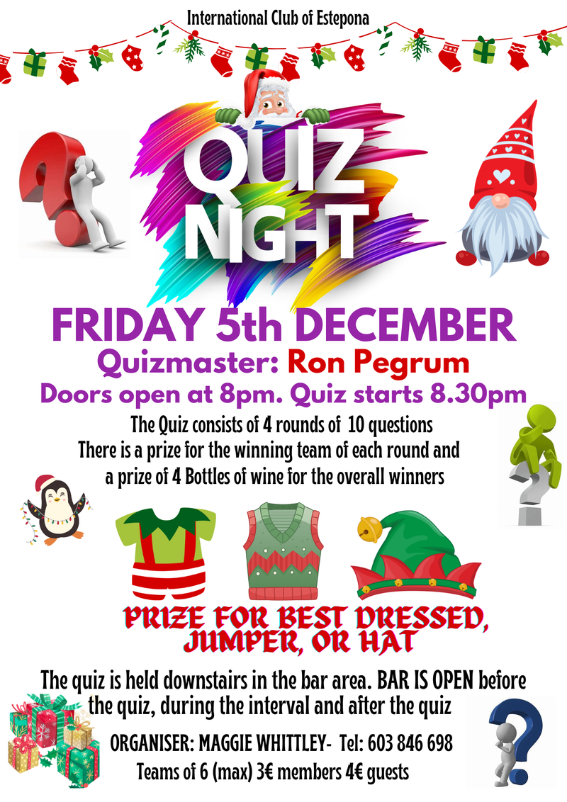 Christmas Quiz Night