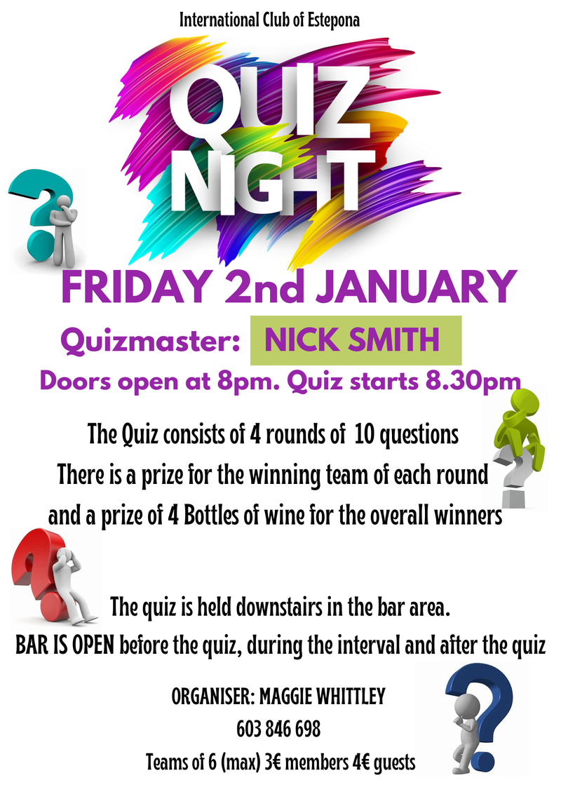 Quiz Night January