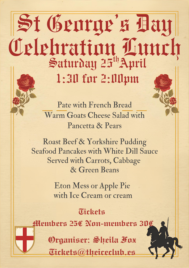 ST. GEORGE'S DAY CELEBRATION