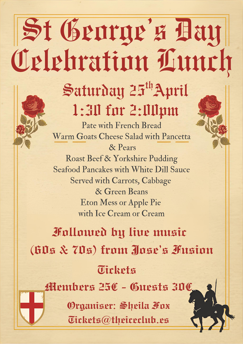 ST. GEORGE'S DAY CELEBRATION