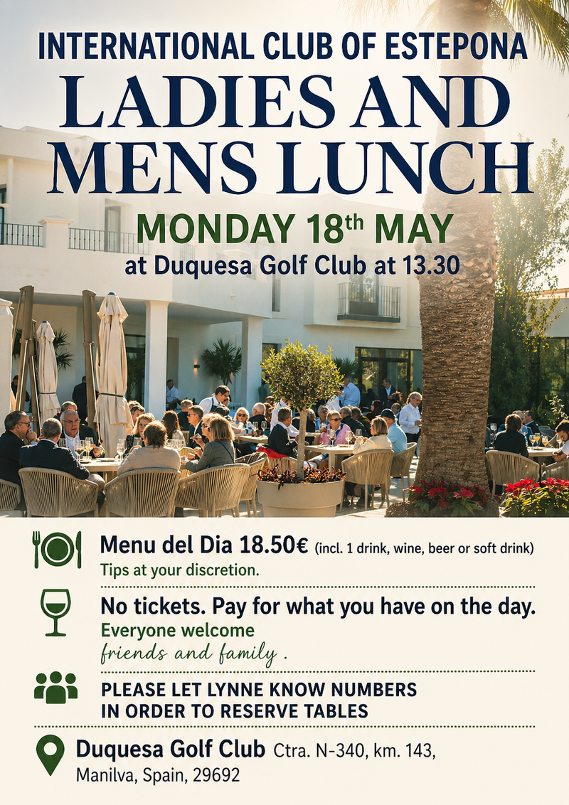 LADIES & GENTS LUNCH