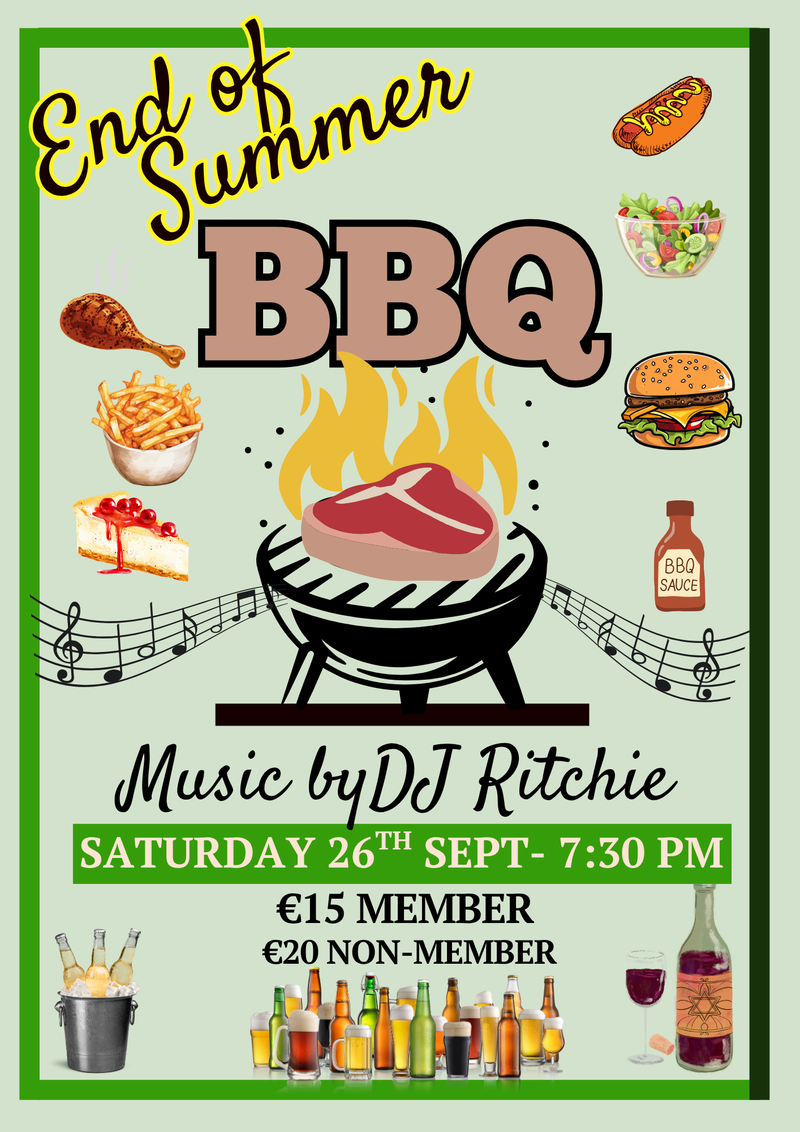 END OF SUMMER BBQ