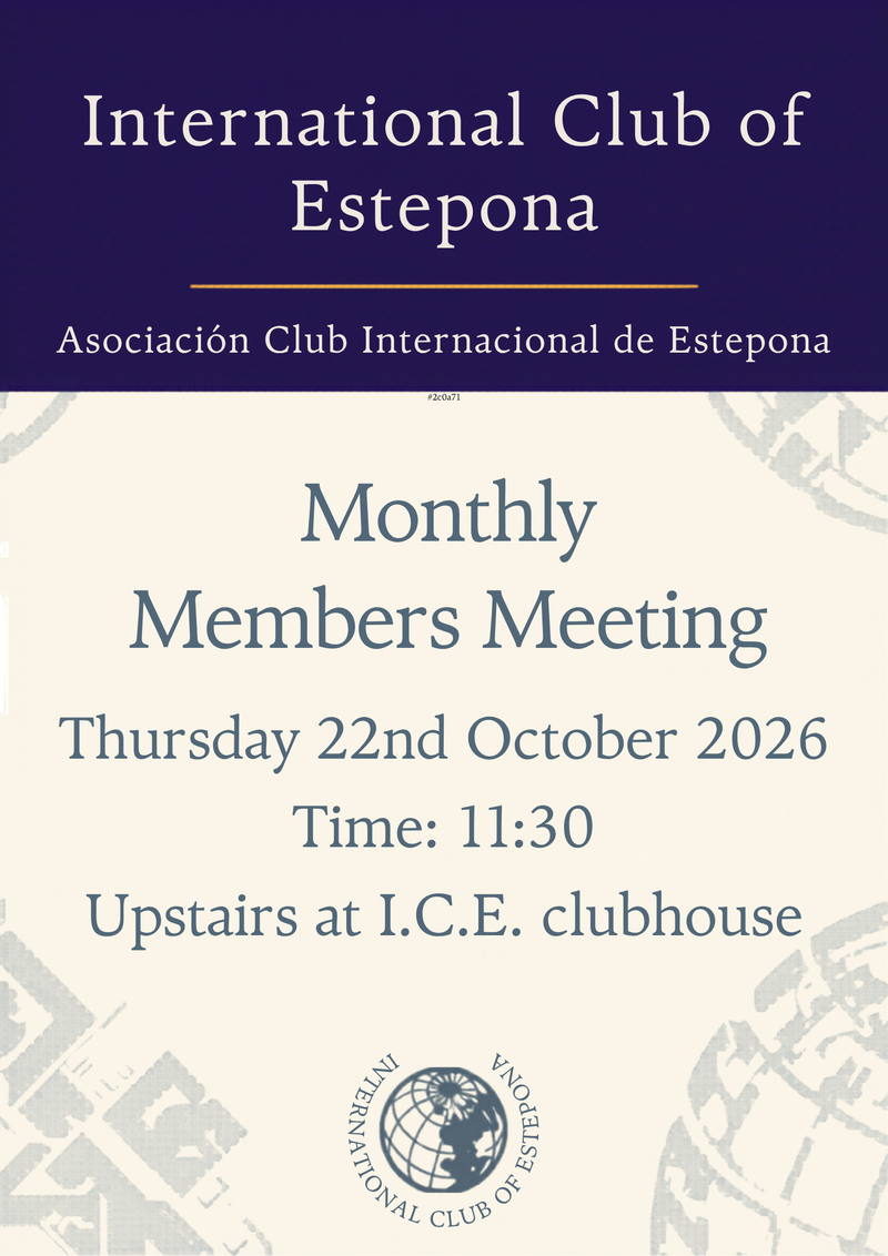 MONTHLY MEMBERS MEETING OCTOBER