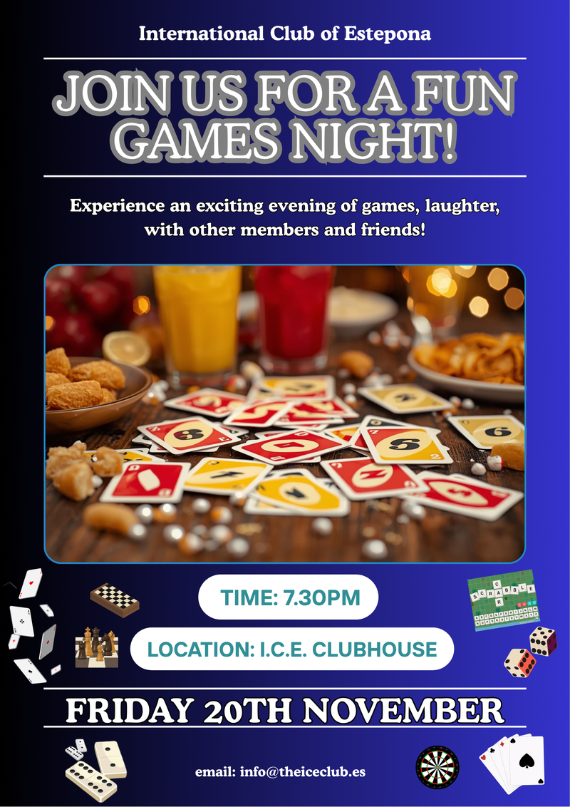 GAMES NIGHT NOVEMBER