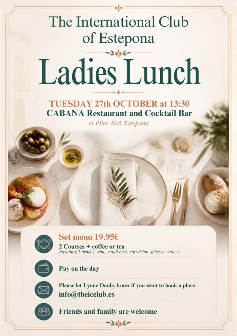 LADIES LUNCH OCTOBER