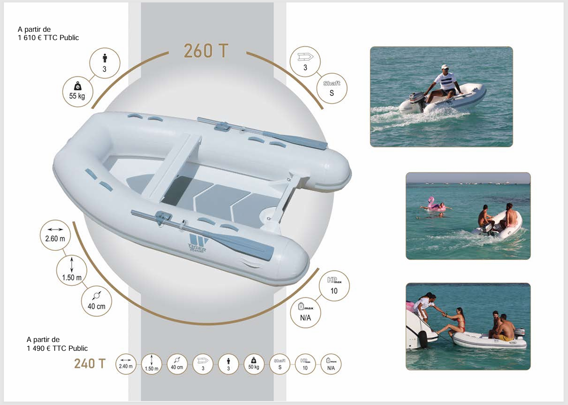 TENDER 240/260/280/310/360