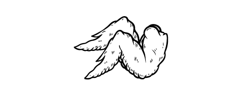 Buffalo Wings/ BBq Wings/ Honey Mustard Wings 6pcs