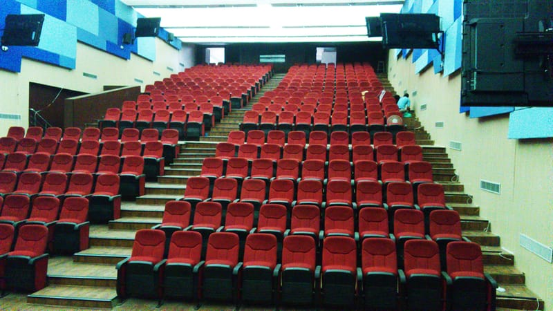 Installation of Auditorium Chairs at APMC Surat by TSI