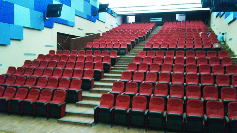 Installation of Auditorium Chairs at APMC Surat by TSI