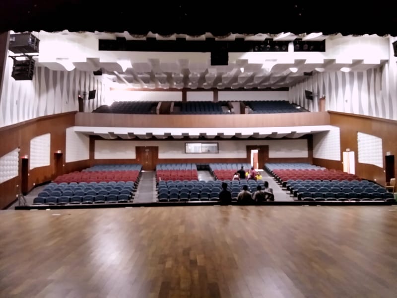 Installation of Auditorium Chairs at Bapuji Dental College, Karnataka by TSI