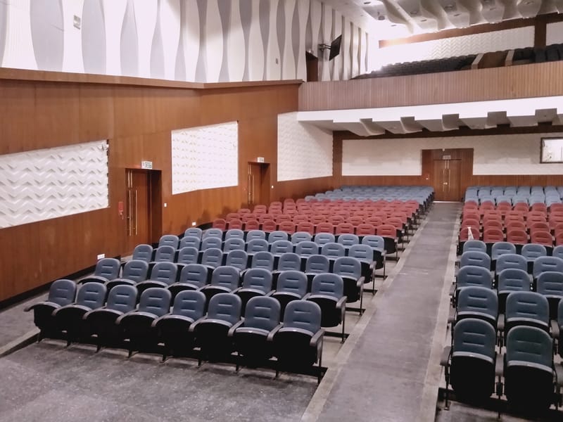 Installation of Auditorium Chairs at Bapuji Dental College, Karnataka by TSI