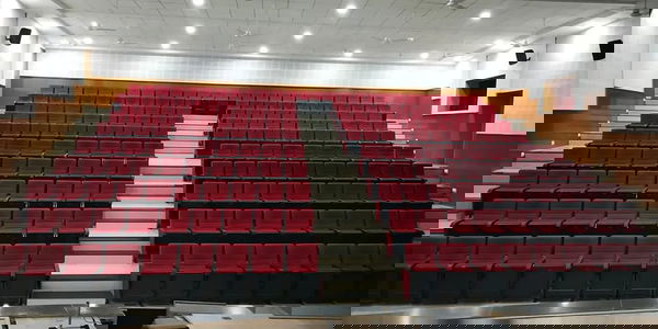 Installation of Auditorium Chairs in Kumbhoj by TSI