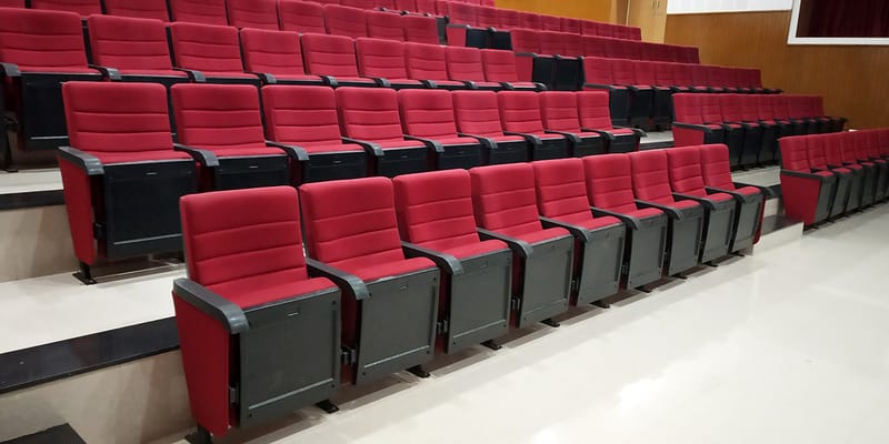 Installation of Auditorium Chairs in Kumbhoj by TSI