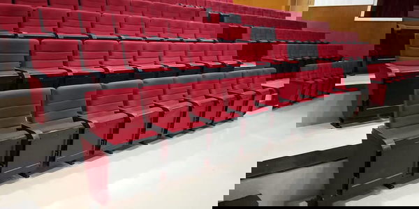 Installation of Auditorium Chairs in Kumbhoj by TSI