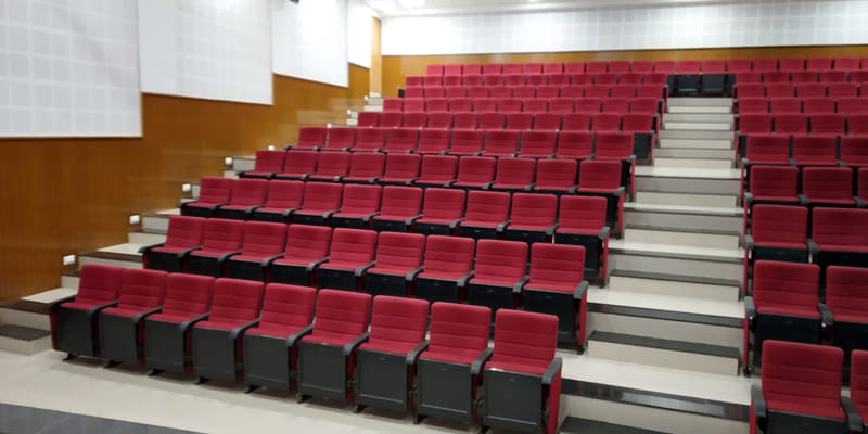 Installation of Auditorium Chairs in Kumbhoj by TSI