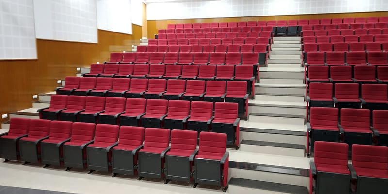 Installation of Auditorium Chairs in Kumbhoj by TSI