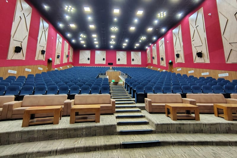 Premium Auditorium Chair Installation at NTPC Khargone, Madhya Pradesh