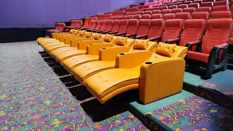 Luxury Recliner Seating – Infinity Cinema, Seven Seas Mall