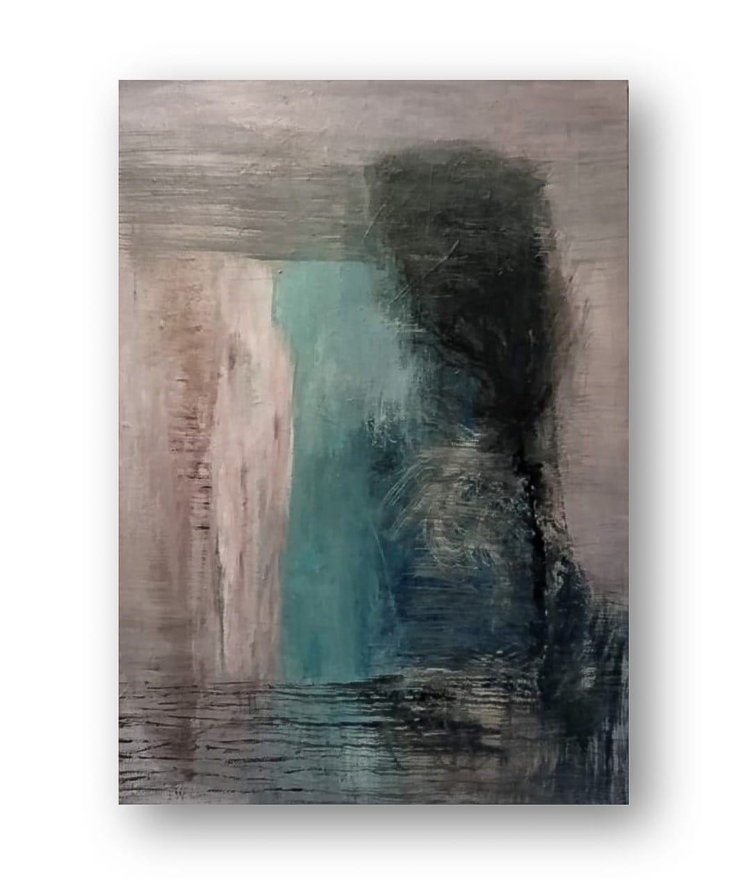 Sky and sea in harmony — until something shifts.