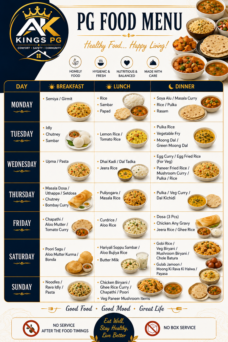 Pg menu