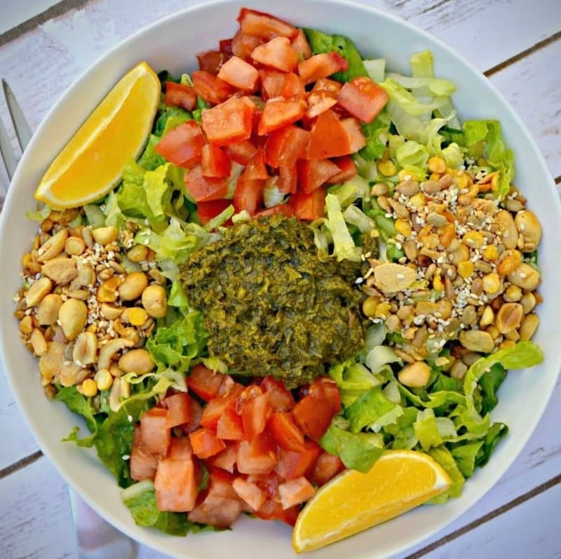 Tea Leaf Salad