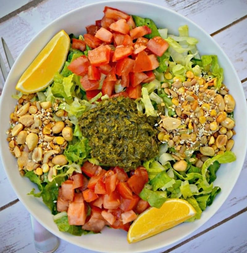 Tea Leaf Salad