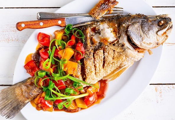 Fried Whole Tilapia