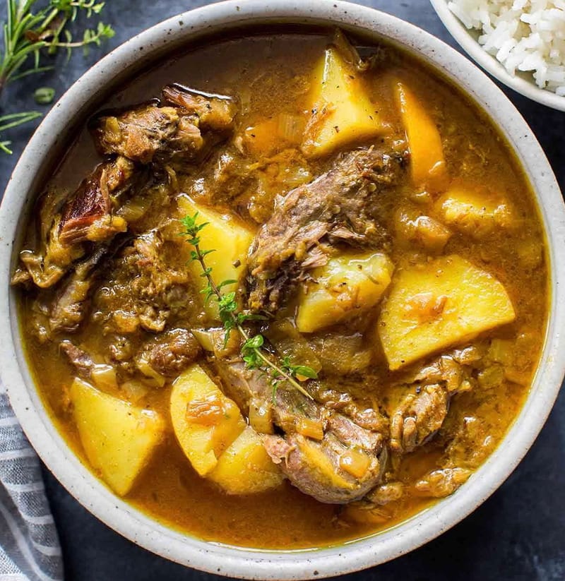 Country Style Lamb Curry