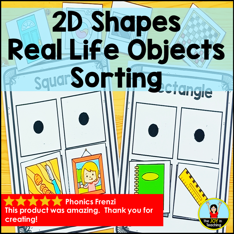 2D Shapes Sorting Real Life Objects - Gallery image 6 of 57...