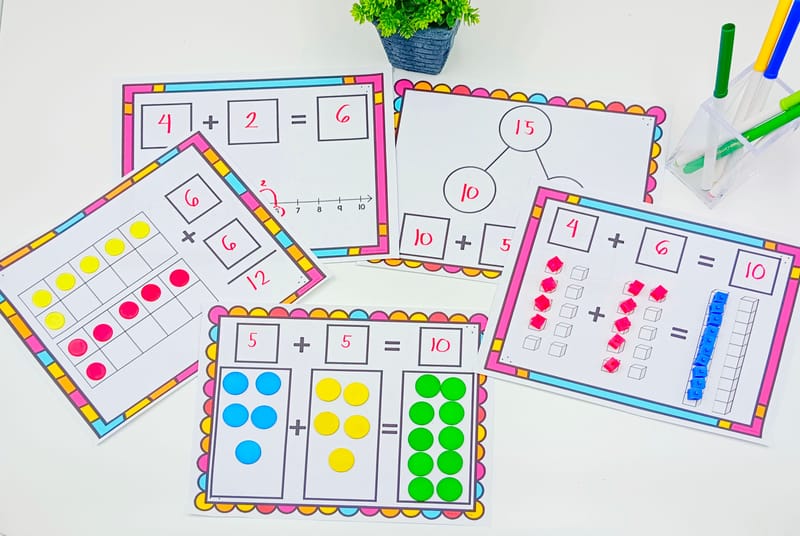 Different Addition Methods or Strategies Teacher Should Try - The Joy ...