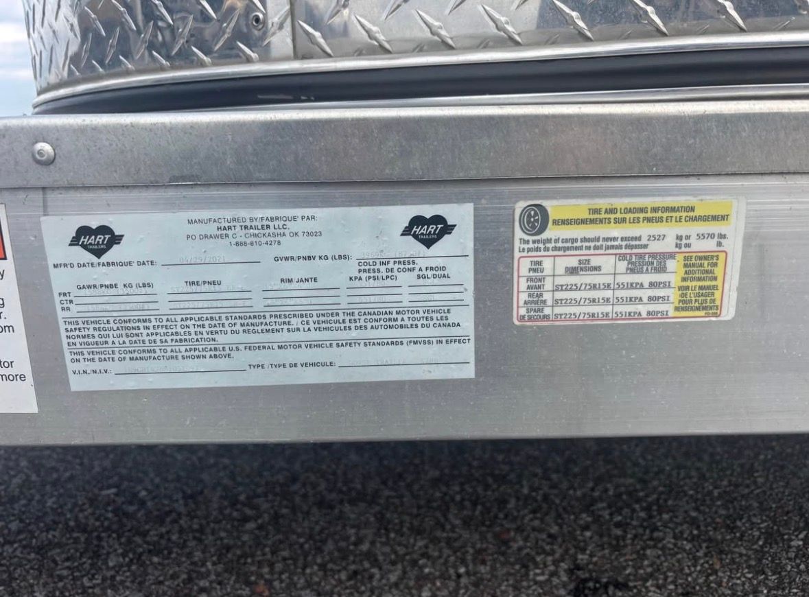 2021 Hart Aluminum 2 Horse