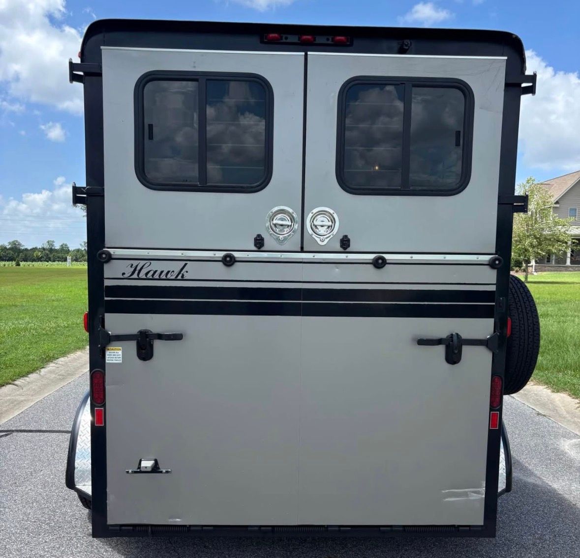 2008 Hawk 2 Horse with Side Ramp and Tack Room