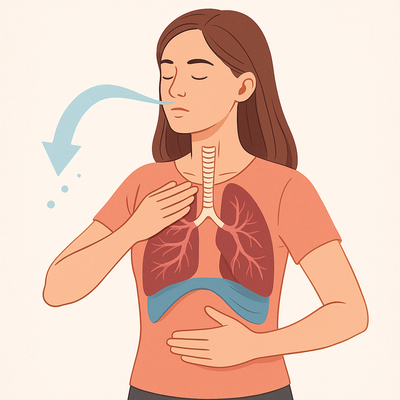 🌬️ נשימה סרעפתית