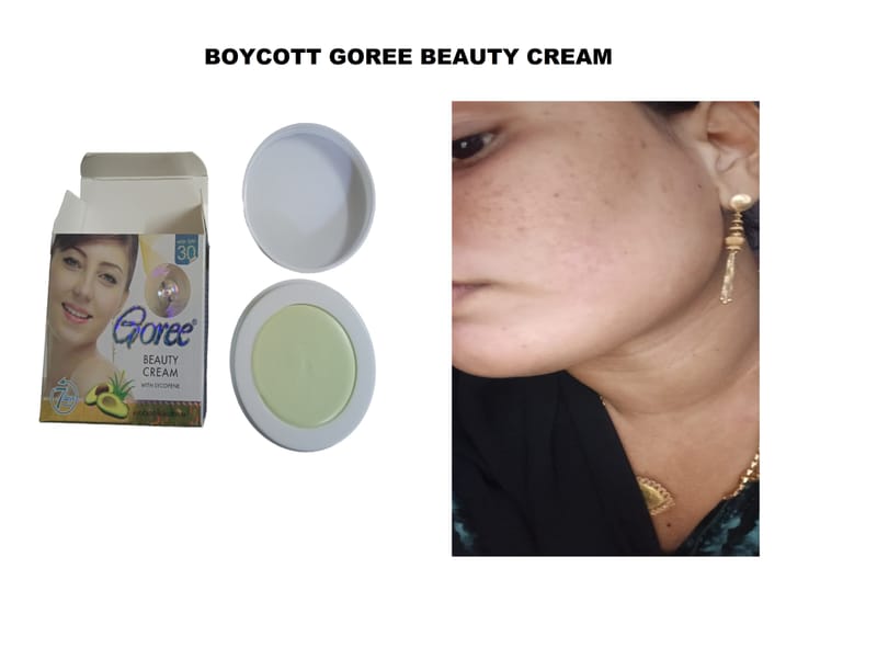 Boycott Goree Cream