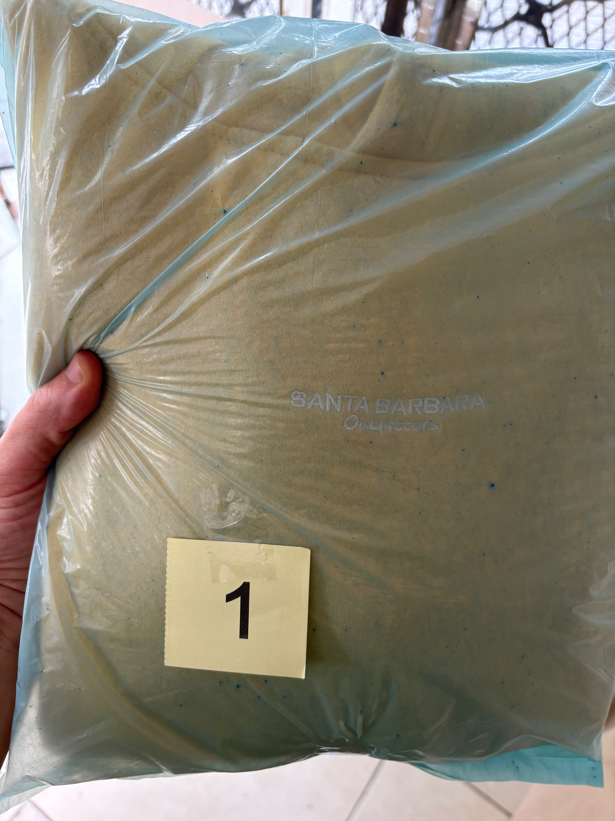 Nuestro primer lavado!