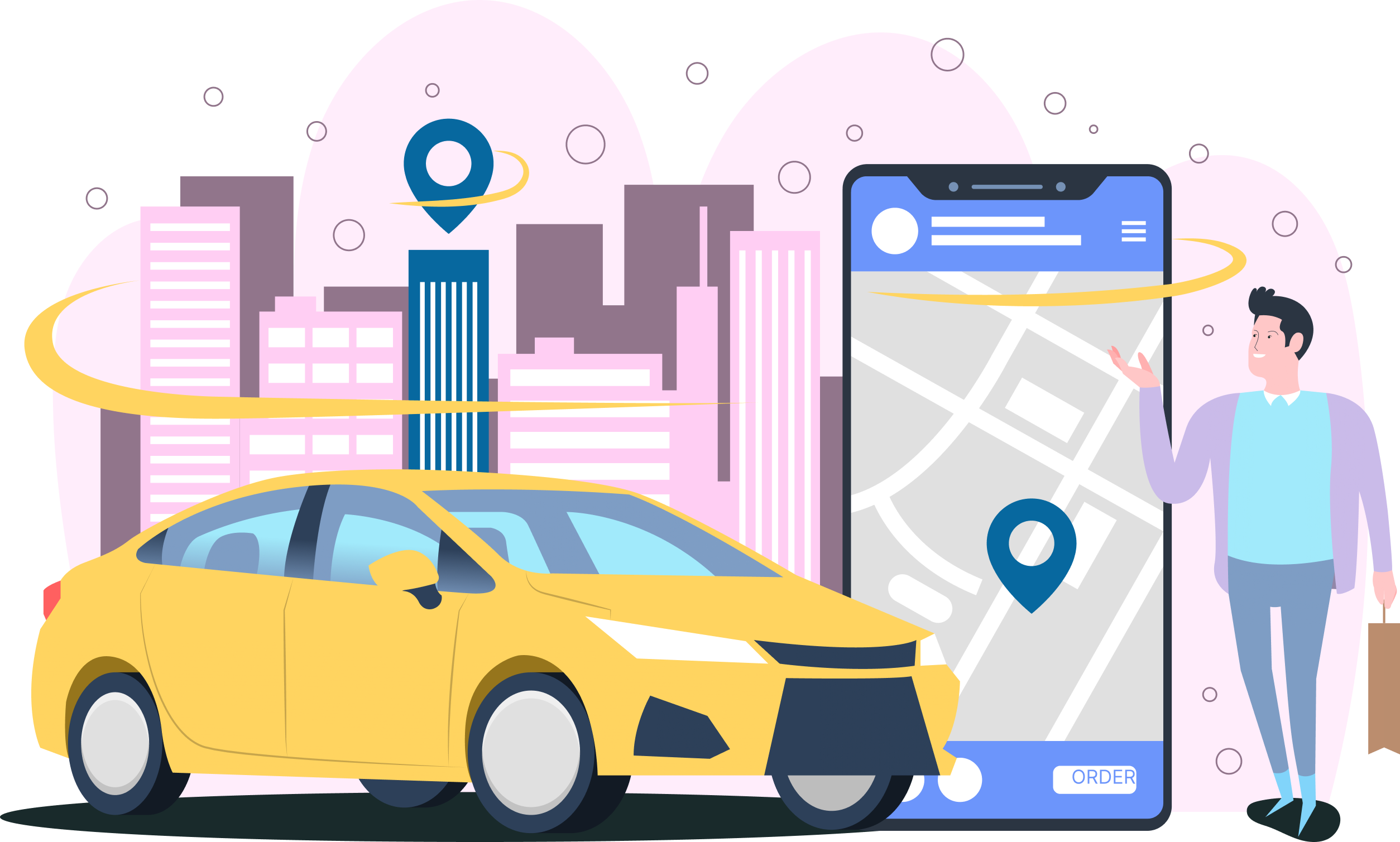 taxi booking app script
