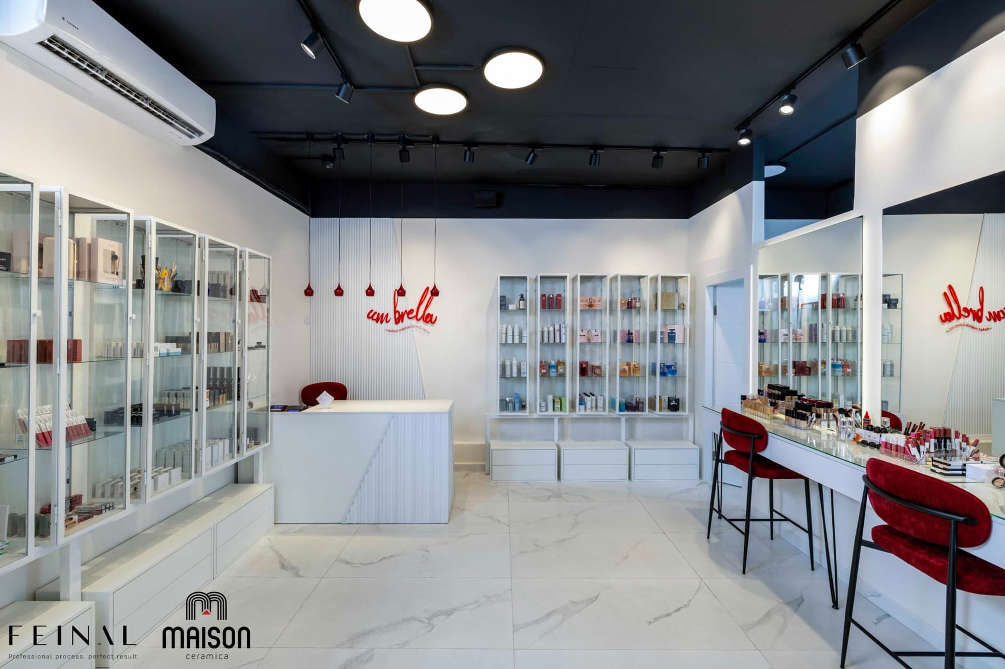 פרוייקט חנות איפור "אמברלה" בית שמש