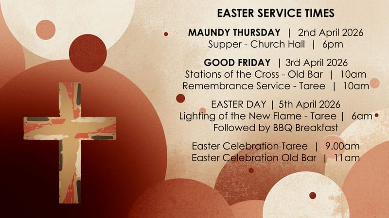 Easter Service Times