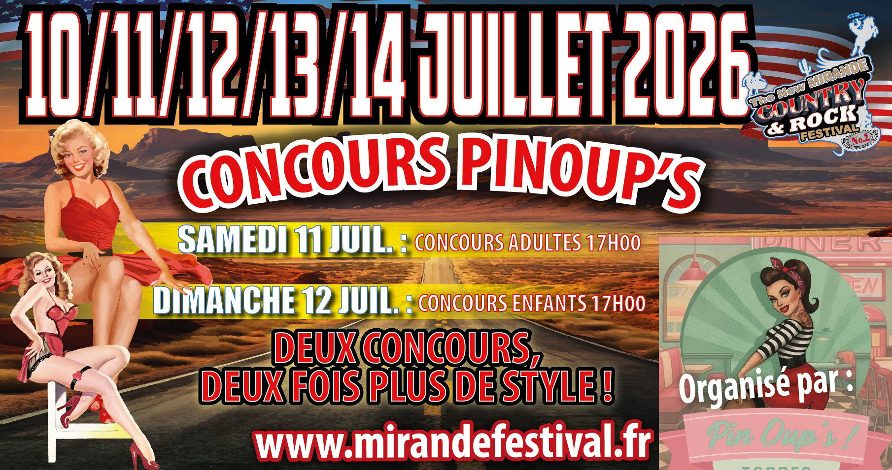 CONCOURS PIN-UP PAR PINOUP'S