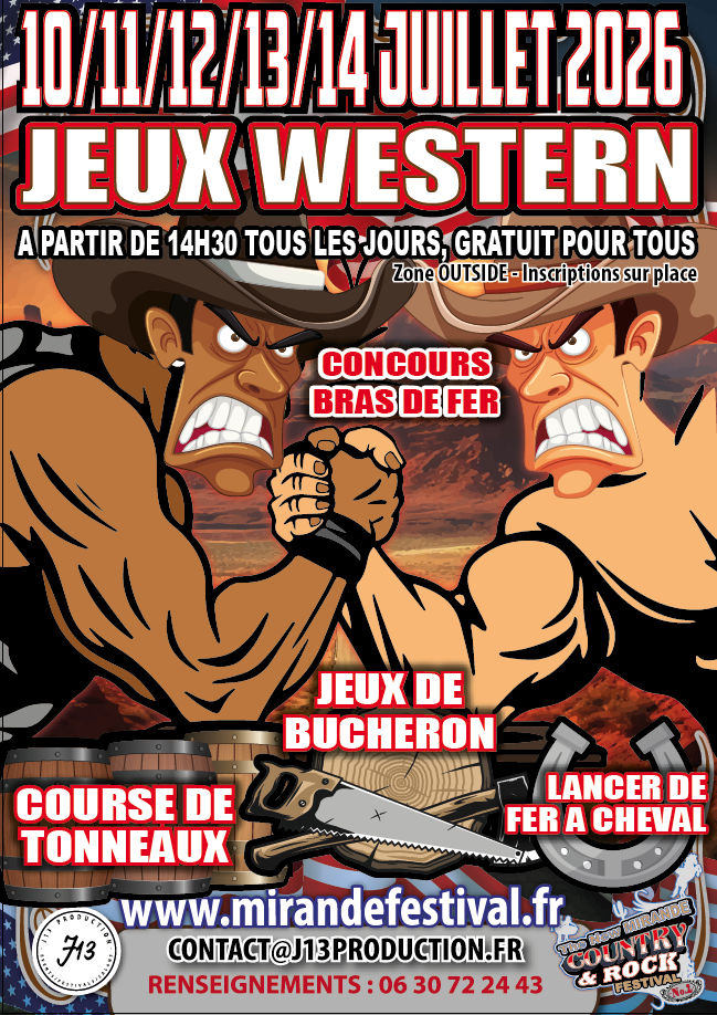 JEUX WESTERN