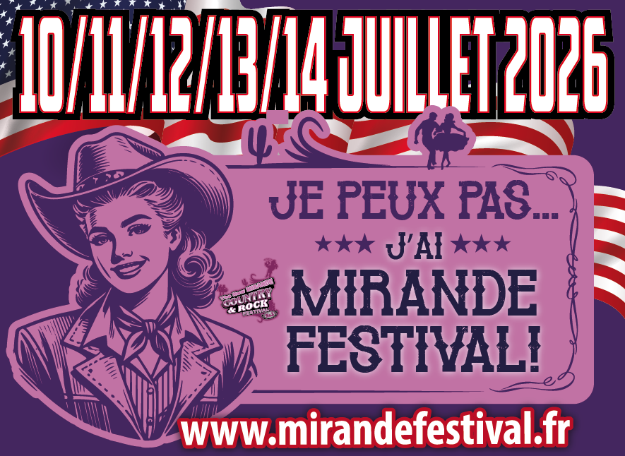 CADEAU NOUVEAUX VISUELS : JE NE PEUX PAS, J’AI MIRANDE FESTIVAL Choisissez votre visuel "ou tous » et inondez la toile avec !!!