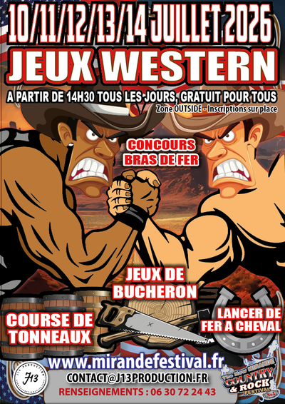 JEUX WESTERN