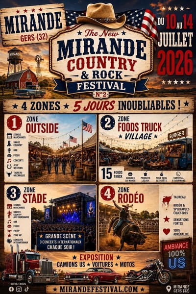 MIRANDE FESTIVAL 4 ZONES