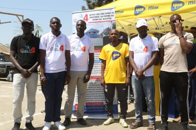 Attending Awareness Bonanza with District Commissioner