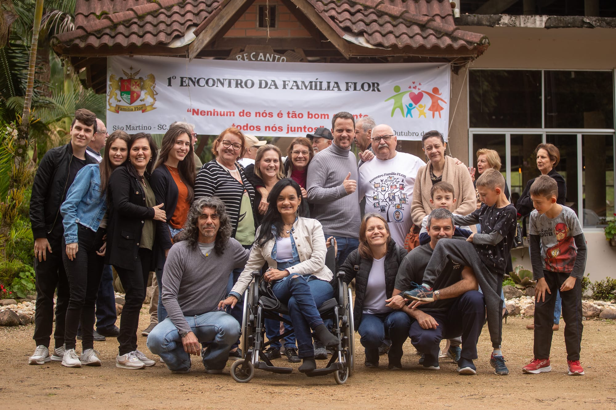 " 1º Encontro da Família Flor? Acesse o link agora e se surpreenda!"