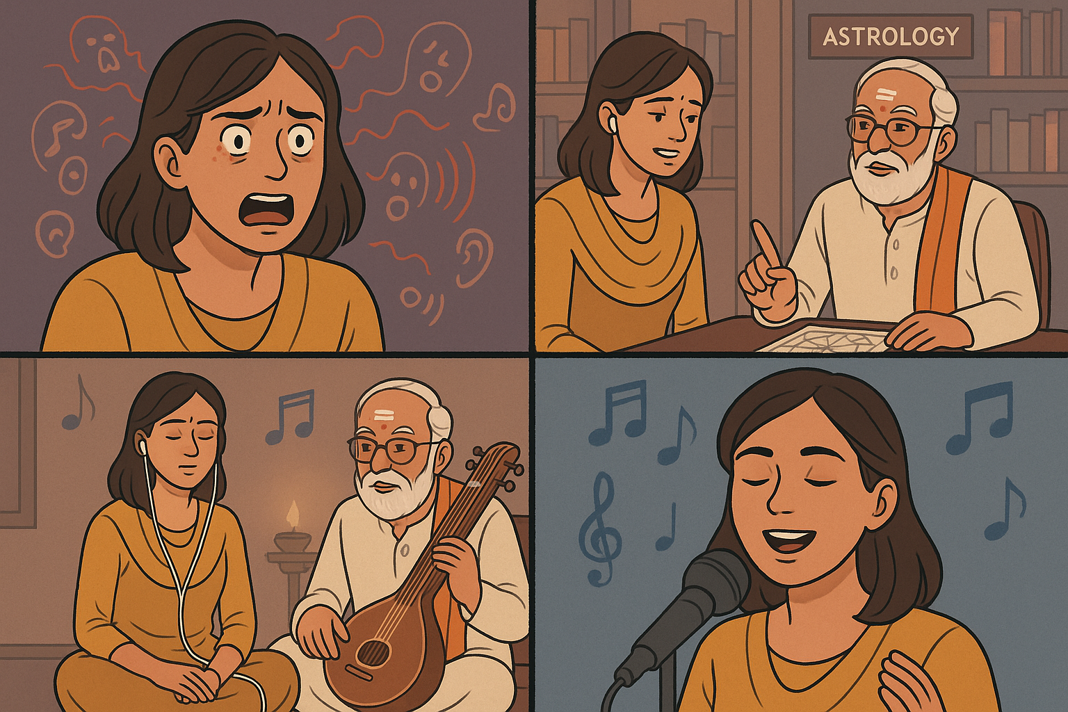 Astro-Music for Auditory Delusions